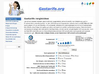 gastarife.org website preview