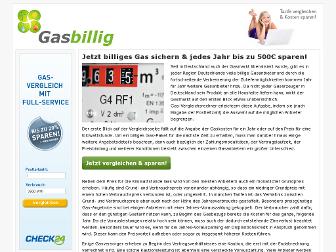 gasbillig.net website preview