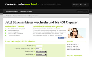 stromanbieterwechseln.org website preview