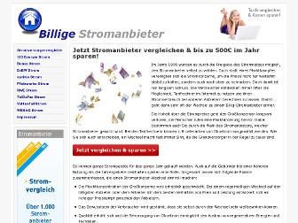 billigestromanbieter.net website preview