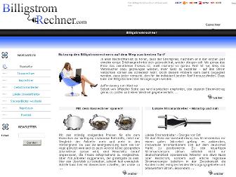 billigstromrechner.com website preview