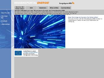wissensportal-energie.de website preview
