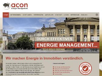 acon-energie.de website preview