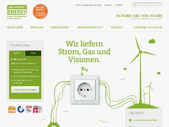 greenpeace-energy.de website preview