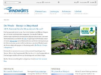 windwaerts.de website preview