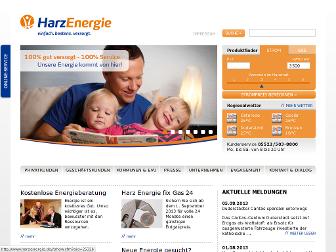 harzenergie.de website preview