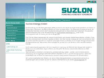 suzlon.de website preview