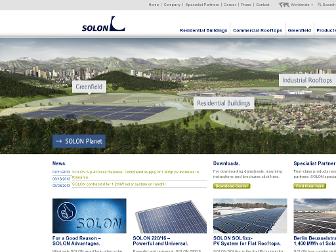 solon.com website preview