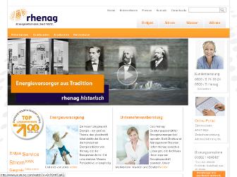 rhenag.de website preview