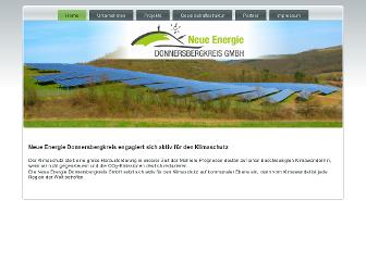 neueenergiedonnersbergkreis.de website preview