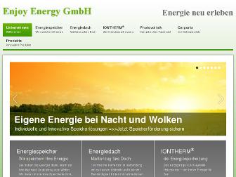enjoyenergy-gmbh.de website preview