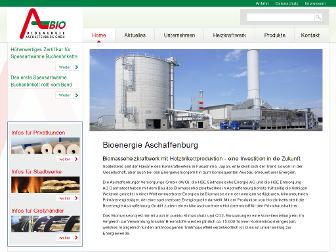 bioenergie-aschaffenburg.de website preview