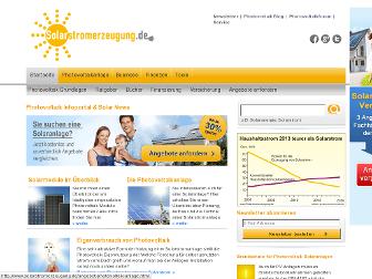 solarstromerzeugung.de website preview