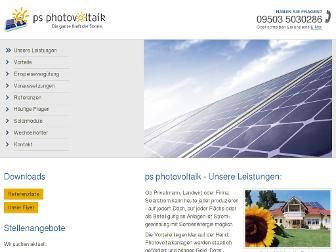 ps-photovoltaik.de website preview
