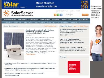 solarserver.de website preview