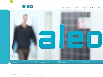 aleo-solar.de website preview