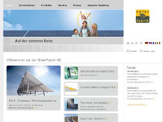 solar-fabrik.de website preview
