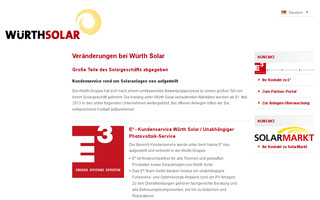 wuerth-solar.de website preview