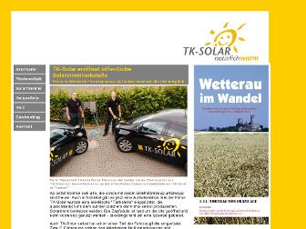tk-solar.de website preview