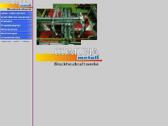 comuna-metall.de website preview