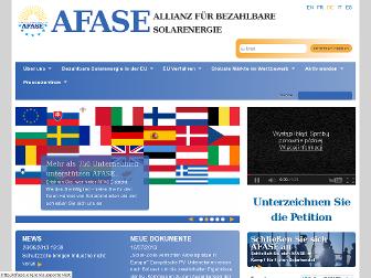 afase.org website preview