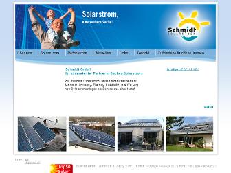 schmidt-solarstrom.de website preview