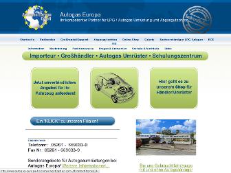 autogas-europa.de website preview