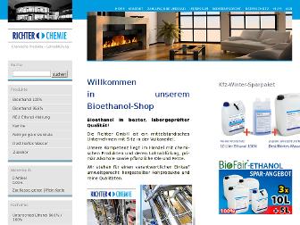 bioethanol-versand.de website preview