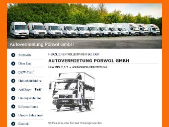 autovermietung-porwol.de website preview