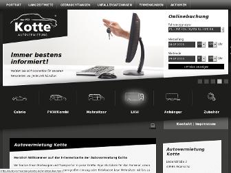 autovermietung-kotte.de website preview