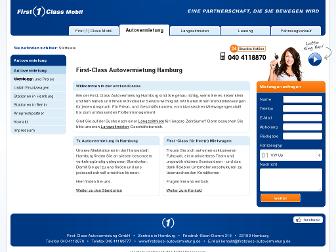 firstclass-autovermietung.de website preview