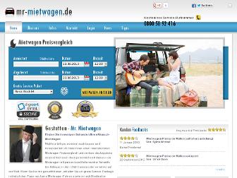 mr-mietwagen.de website preview
