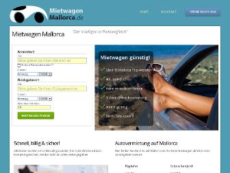mietwagenmallorca.de website preview