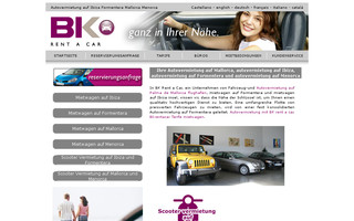 bkrentacar.net website preview