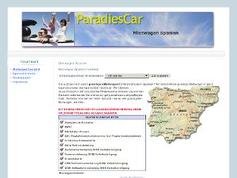 spanien.paradiescar.de website preview