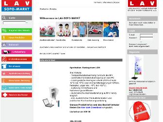 lav-sofo-markt.de website preview