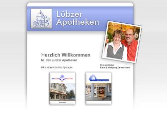 luebzer-apotheken.de website preview