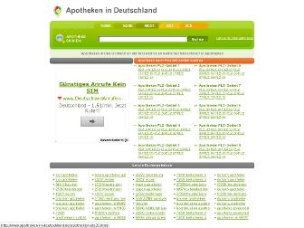 apotheken-in-deutschland.de website preview