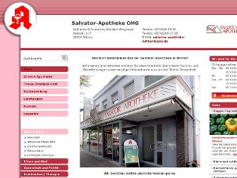 salvator-apotheke-witten.de website preview