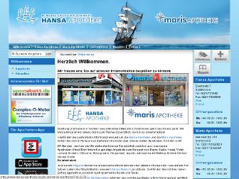 hansa-apotheke-koeln.de website preview
