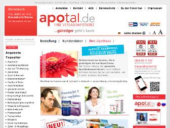 shop.apotal.de website preview