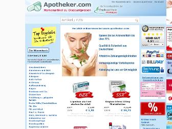 apotheker.com website preview