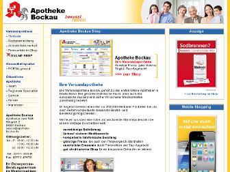 apotheke-bockau.de website preview