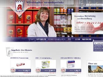 wittelsbacher-versandapotheke.de website preview