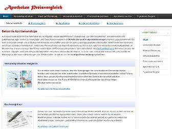 preisvergleich-apotheken.de website preview