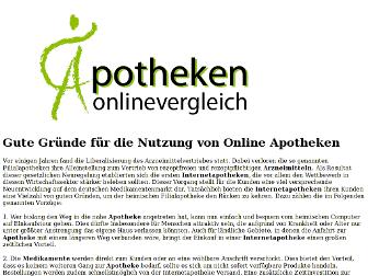 apotheken-online-vergleich.de website preview