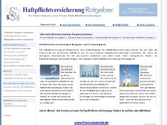 haftpflichtversicherung-vergleich.info website preview