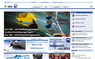 vdk-online.de website preview