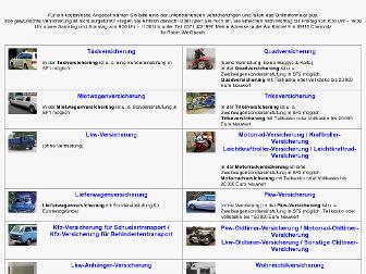 versicherungsmakler-weissbach.de website preview