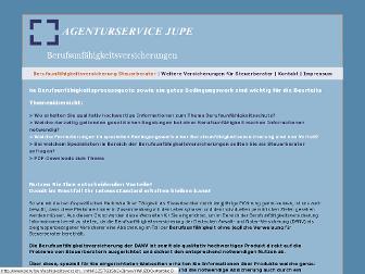 berufsunfaehigkeitsversicherung-steuerberater.de website preview